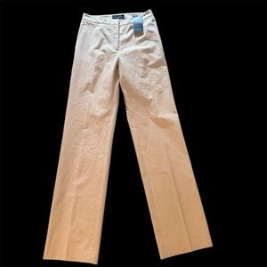 New Piazza Sempione Women's Tan wide business pants